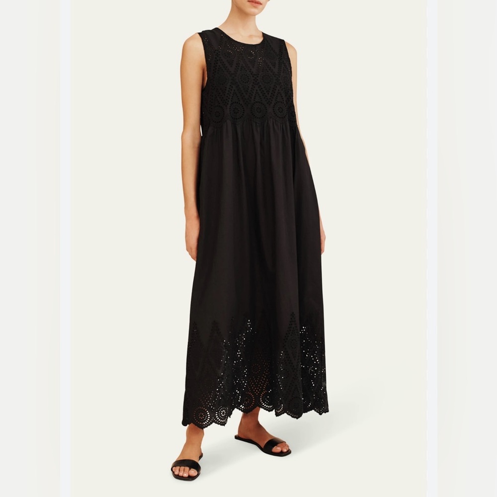 POSSE Louisa Broderie Anglaise Maxi Dress - Picture 2 of 8